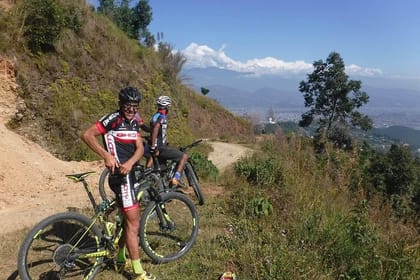 Mountain Biking Day Trip to Surrounding Hill near Kathmandu