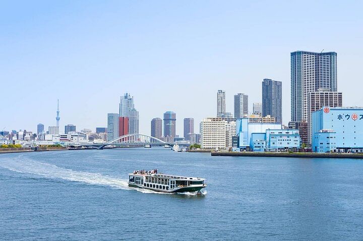 Tokyo Water Bus from Asakusa to Odaiba Direct Line