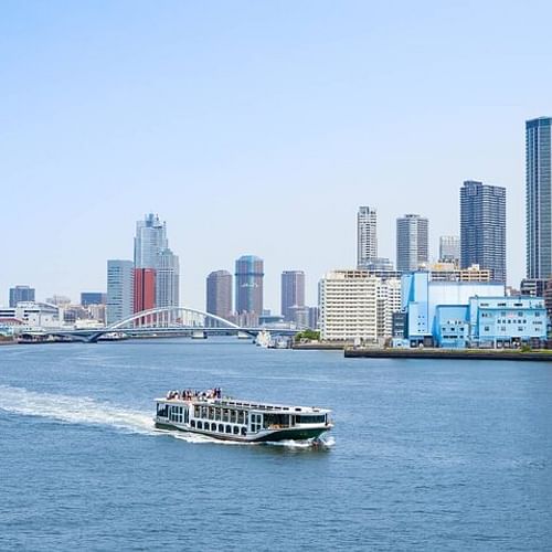 Tokyo Water Bus from Asakusa to Odaiba Direct Line