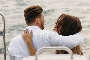 Day Private Cruise to Caldera & Hot Springs via White&Black beach from Santorini