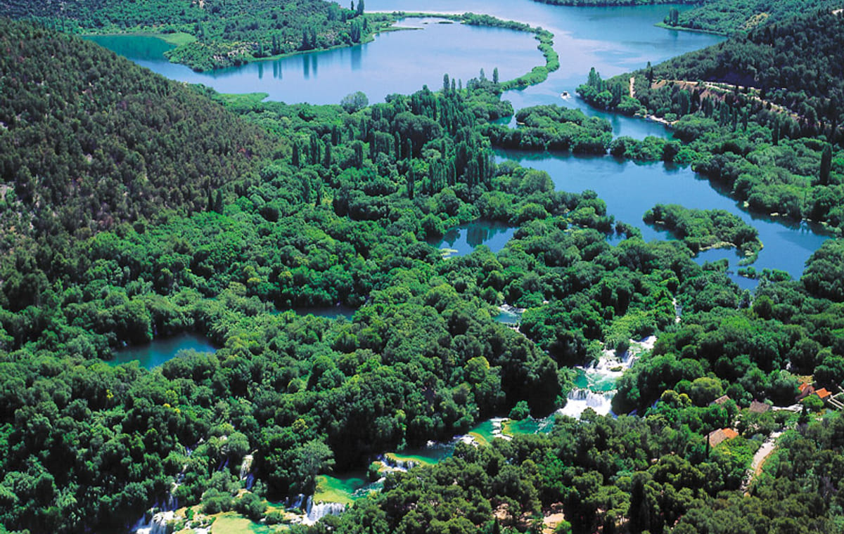 Shore Excursions: Krka Waterfalls & Skradin from Zadar Port