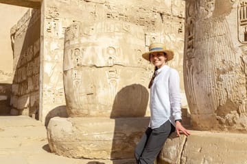 Private Guided Day Tour to Dendera and Medinet Habu from Hurghada