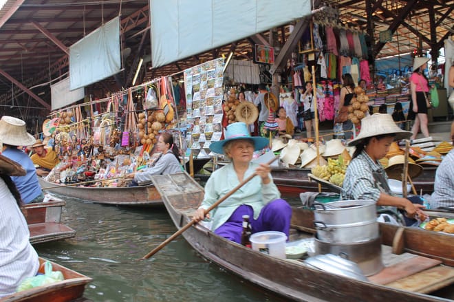 BANGKOK Join Tour Meaklong Railway Market and Damnoensaduak Floating Market 7