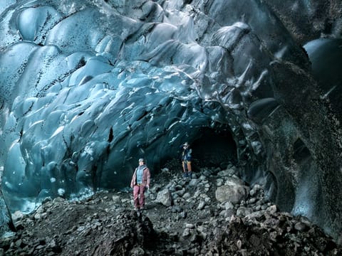 Amazing Ice cave photo