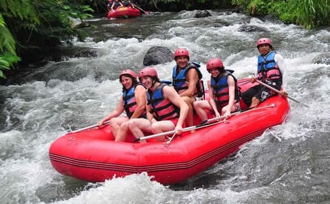 White Water Rafting on Telaga Waja River in Bali