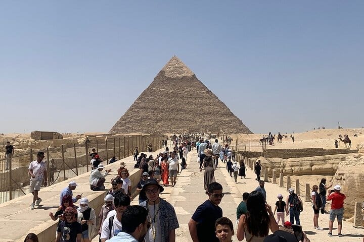 Private Giza Pyramids & Saqqara Tour with Camel Ride