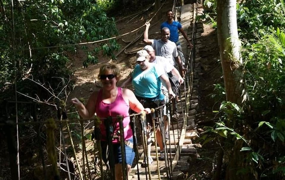 3 Combo Excursion Zip line, suspension bridge and beach