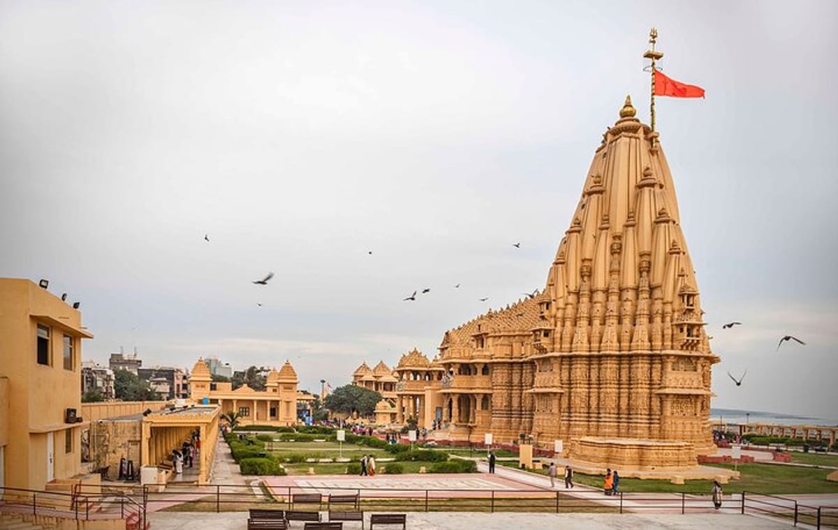 Rajkot to Diu Temple, Lion Safari & Beach Tour in Gujarat