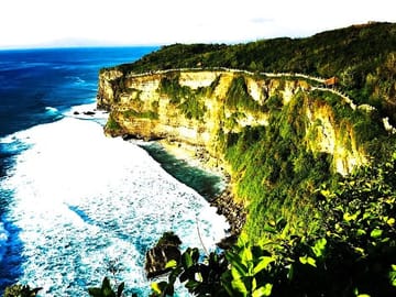 Uluwatu cliff