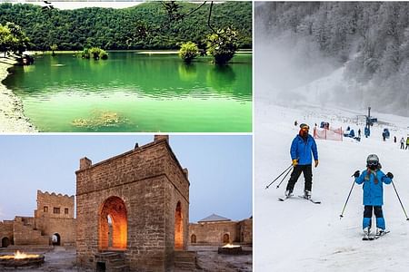 3 Nights 4 Days Azerbaijan Tour Package – Option 01