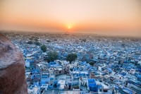 Blue City View from Mehrangarh Fort