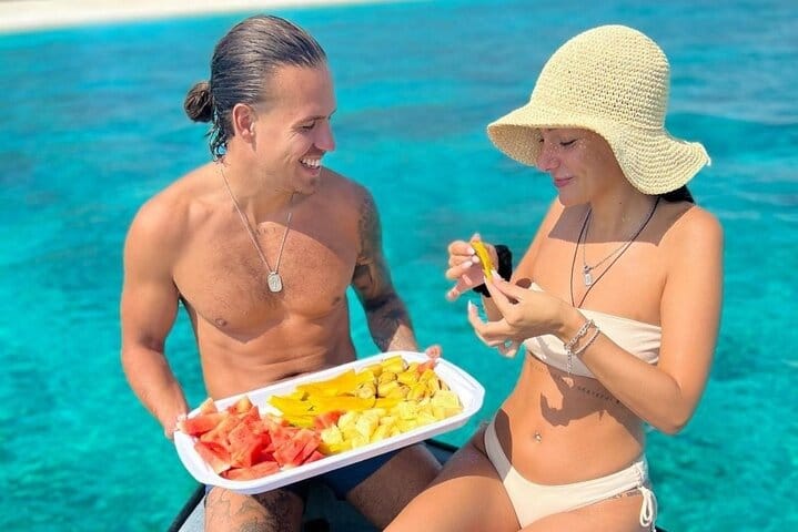 Zanzibar Salaam Cave Swimming and Feeding Sea Turtle in Kizimkazi