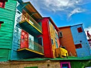 The famous La Boca Neighborhood