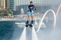 Learn to fly above water on a Jet Blade