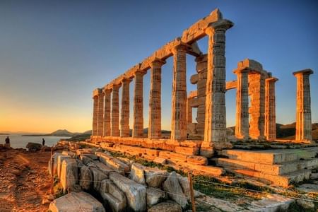 Sunset Honeymoon - Temple of Poseidon Half Day Private Tour
