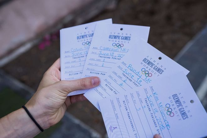 The Olympic Games Workout in Athens  photo 6