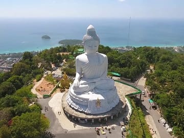 The Big Buddha overlooking the Andaman Sea