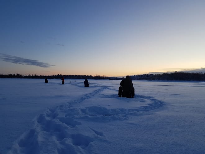 Ice Fishing & Steaming Hot Drinks 4