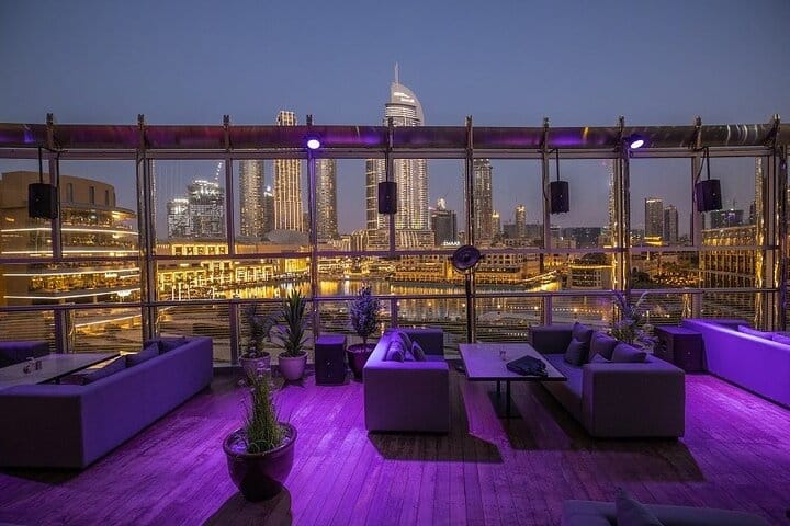 Burj Khalifa Ticket with The Roof Top Meal in Dubai