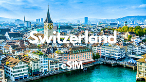 Geneva (Switzerland) Data eSIM : 0.5GB to 2GB/daily - 30 Days