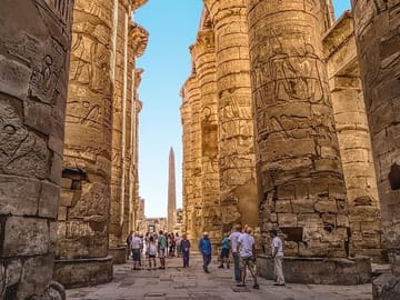 Final Day Tour: Karnak & Luxor Temples + Airport Transfer