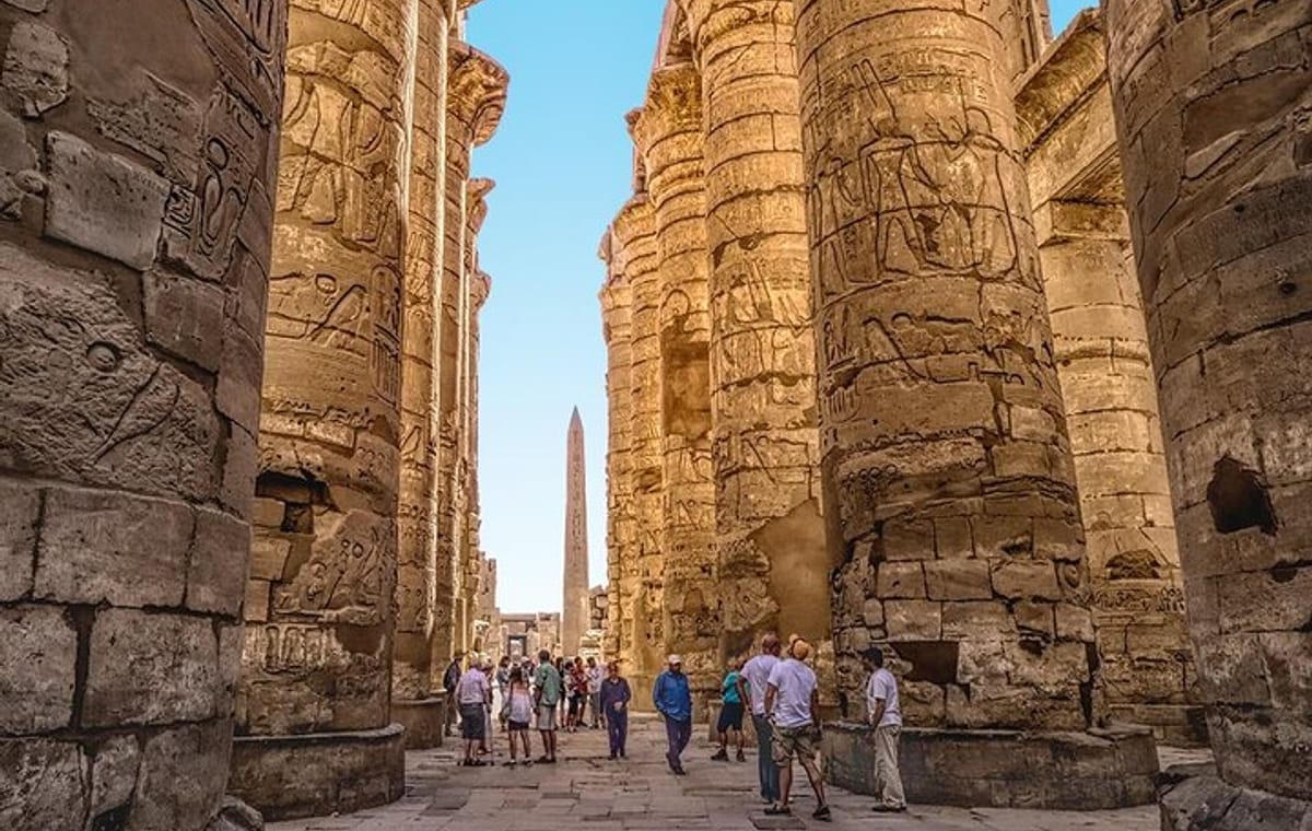 Final Day Luxor East Bank Tour – Karnak & Luxor Temples + Airport