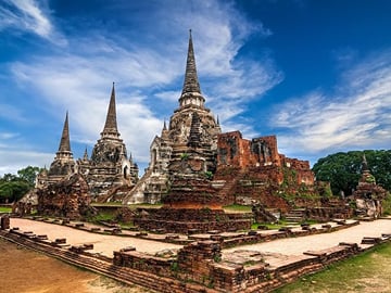 Full day exploring UNESCO-listed former capital of Ayutthaya