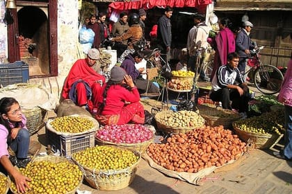 Local Bazaar Walking Tour in Kathmandu with Professional Guide