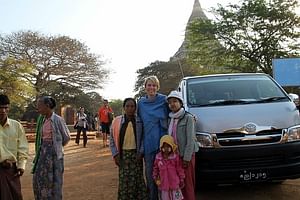 Bagan community half day tour