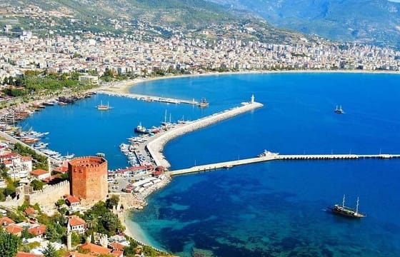 Alanya City Tour with Cable Car & Dimçay Boat Tour–Lunch Included
