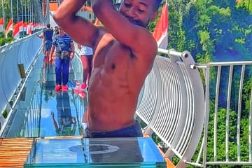 Explore Blangsingah Glass Bridge and Nearby Waterfalls