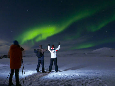 Our guide taking pictures of our lovely guests