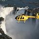 Helicopter flight over Iguazu Falls