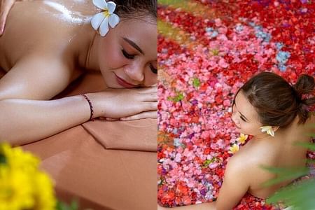 Luxurious Balinese Spa Experience with Flower Bath in Bali