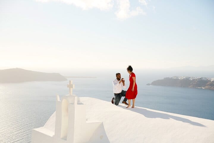 Santorini Proposal Photographer