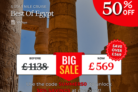 Luxury Nile Cruise & Ancient Wonders Tour of Egypt