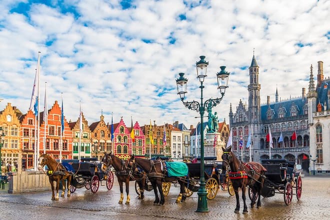 Main Square in Bruges
