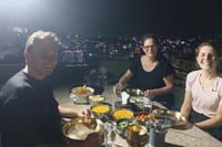 Dining Time - After Concluding the Cooking Class