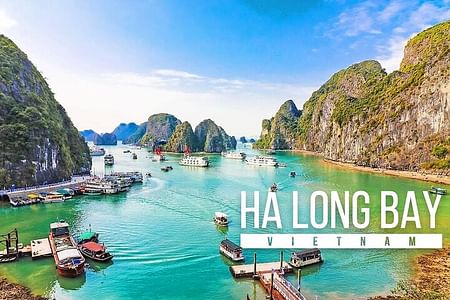 Halong Bay Full-Day Cruise: Explore Islands, Caves & Enjoy Vietnamese Cuisine