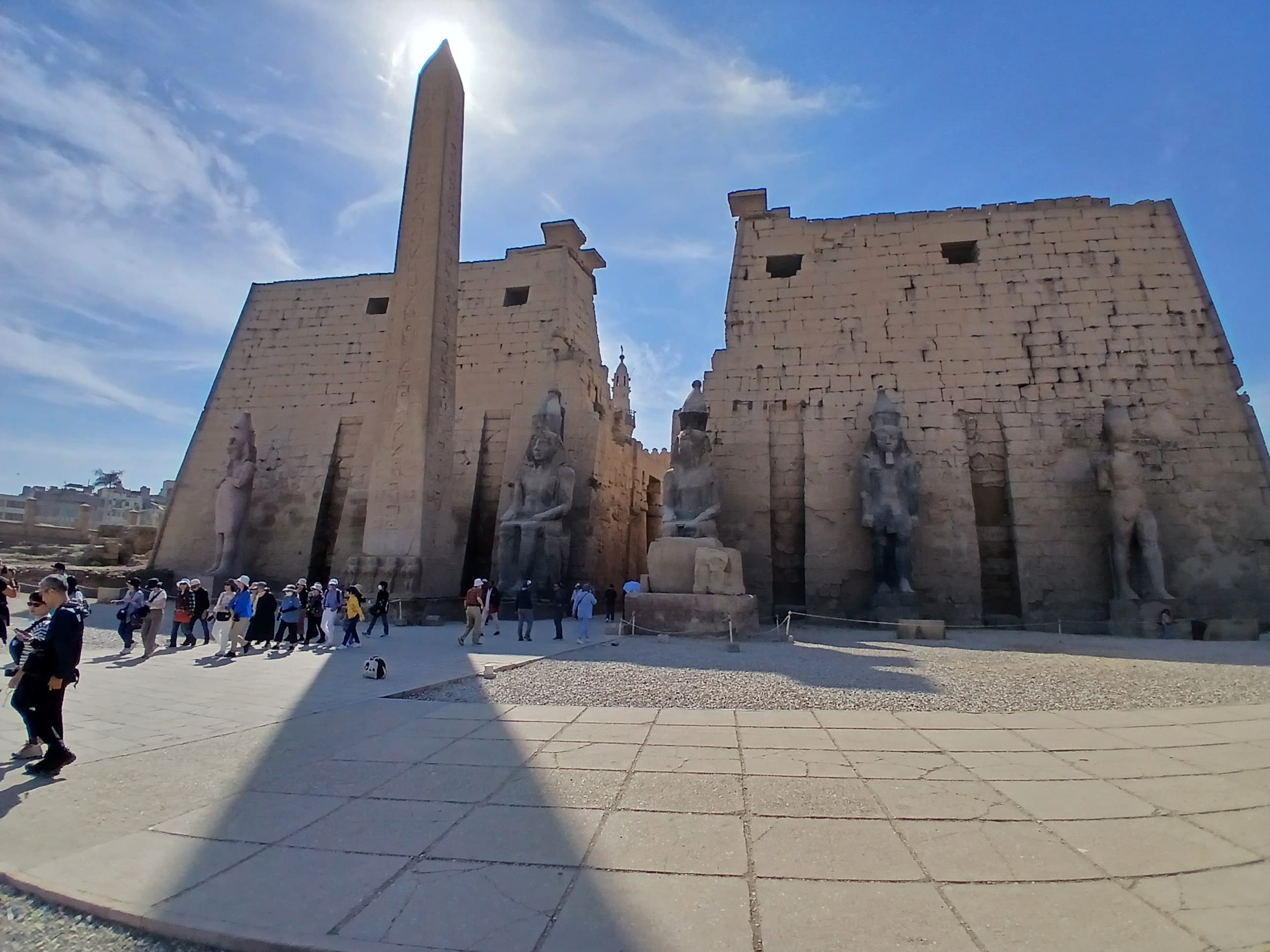  Luxor Temple  an earthquake resistant masterpiece as  largest construction project