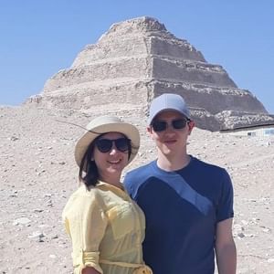 Giza Saqqara and Memphis Guided Day Tour from Cairo