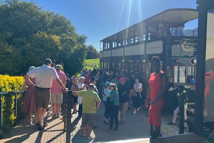 Franschhoek Wine Tram and Wine Tasting Tour with Tram Ticket
