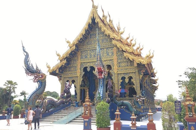 Chiang Mai-Chiang Rai: White Temple-Bann Dam Museum-Blue Temple - Lunch 9