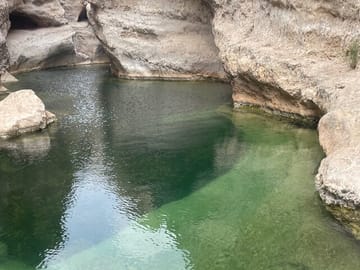 Private Day Trip to Wadi Shab and Bimmah Sinkhole from Muscat