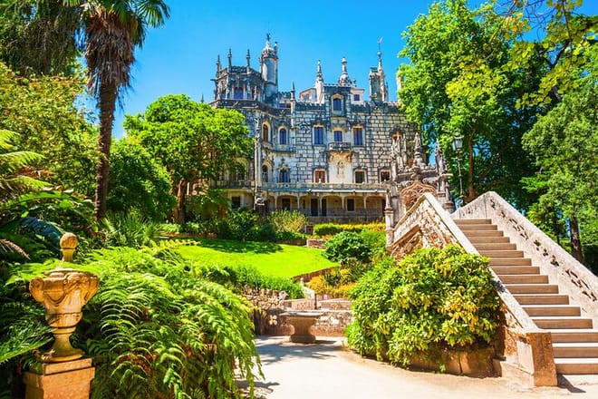 Sintra, Pena Palace, Quinta da Regaleira & Cascais Group Tour 3