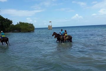 Horseback Riding, ATV and Ocean Zip lining combo from Montego Bay
