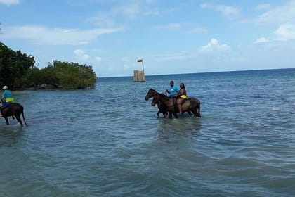 Horseback Riding, ATV and Ocean Zip lining combo from Montego Bay