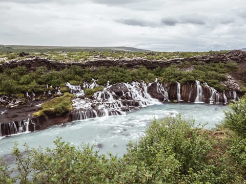Hraunfossar Waterfalls