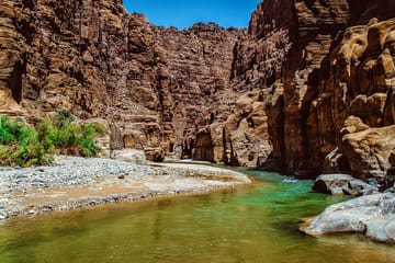 Wadi Mujib Siq Trail Hike and Amman City Tour