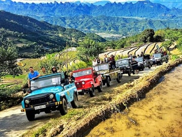 Ha Giang Jeep Adventure to Villages and Emerald Waterfall
